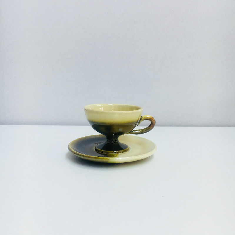 El Yapımı Stoneware Kahve Fincanı